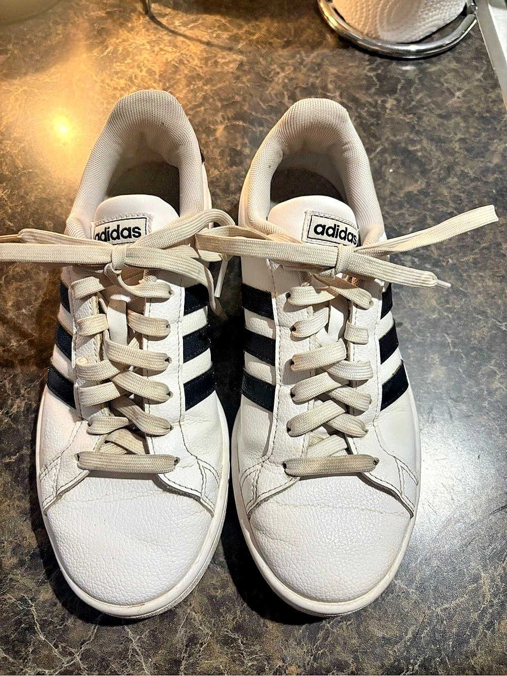 adidas Grand Court Sneakers White & Black US 7.5